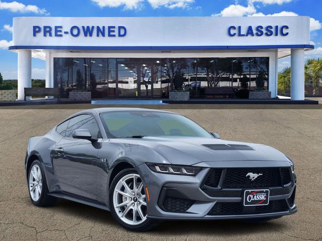 2024 Ford Mustang GT Premium Gray at Central Houston Nissan