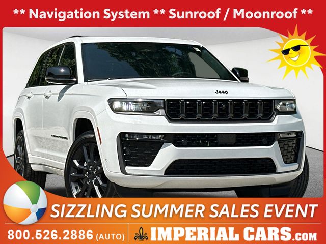 Bright White Clearcoat 2026 Jeep Grand Cherokee SUV / Crossover Four-Wheel Drive 8-Speed Automatic