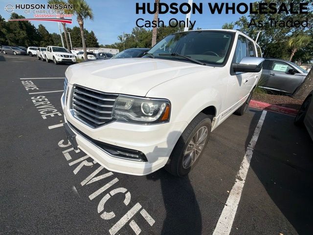 White Platinum Metallic Tri-Coat 2015 Lincoln Navigator SUV / Crossover Four-Wheel Drive 6-Speed Automatic