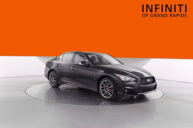Black Opal Metallic 2023 INFINITI Q50 Red Sport 400 AWD Sedan All-Wheel Drive 7-Speed Automatic Overdrive