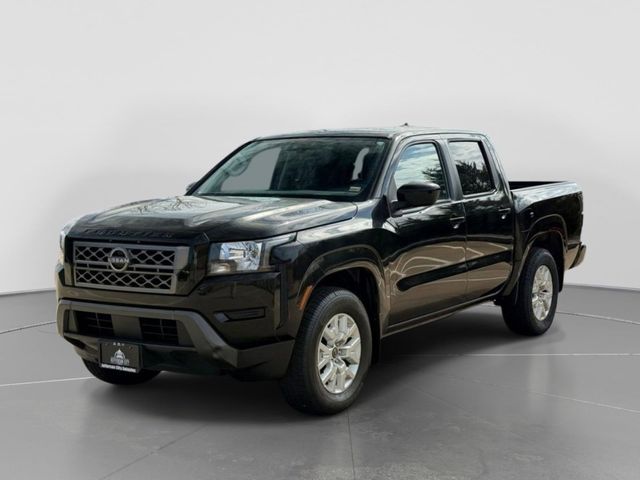 Super Black 2022 Nissan Frontier SV Crew Cab RWD Pickup Truck 4X2 9-Speed Automatic