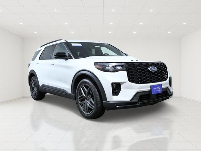 White Metallic 2026 Ford Explorer SUV / Crossover All-Wheel Drive Automatic