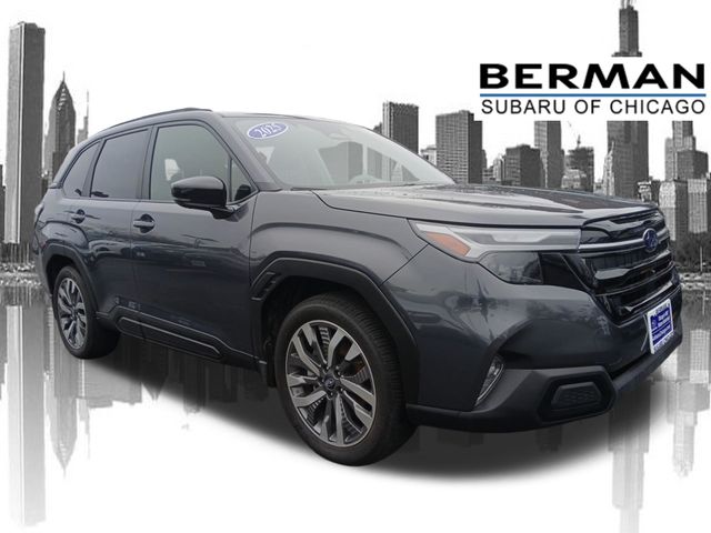 Gray Metallic 2025 Subaru Forester SUV / Crossover All-Wheel Drive Continuously Variable Transmission