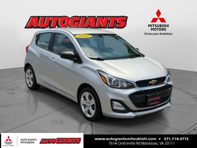 Silver Ice Metallic 2022 Chevrolet Spark Hatchback Front-Wheel Drive Continuously Variable Transmission