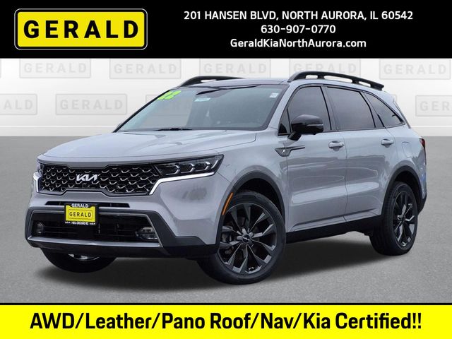 Wolf Gray 2022 Kia Sorento SUV / Crossover All-Wheel Drive 8-Speed Dual Clutch