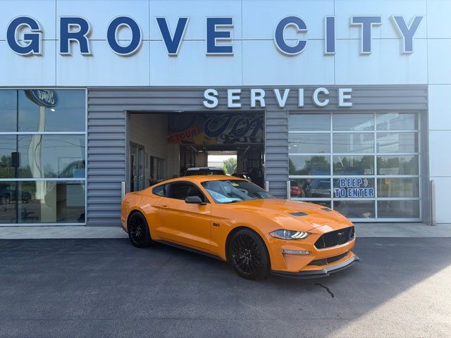 2018 Ford Mustang GT Premium Orange at Grove City Ford