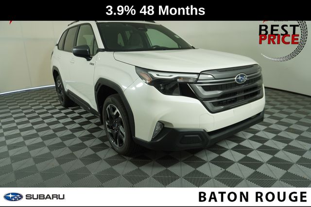 Crystal White Pearl 2026 Subaru Forester Hybrid SUV / Crossover All-Wheel Drive Continuously Variable Transmission