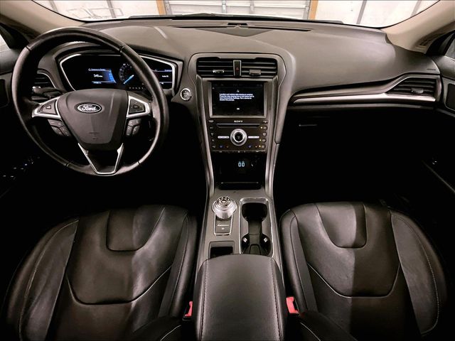 2019 Ford Fusion Titanium White at Grove City Ford