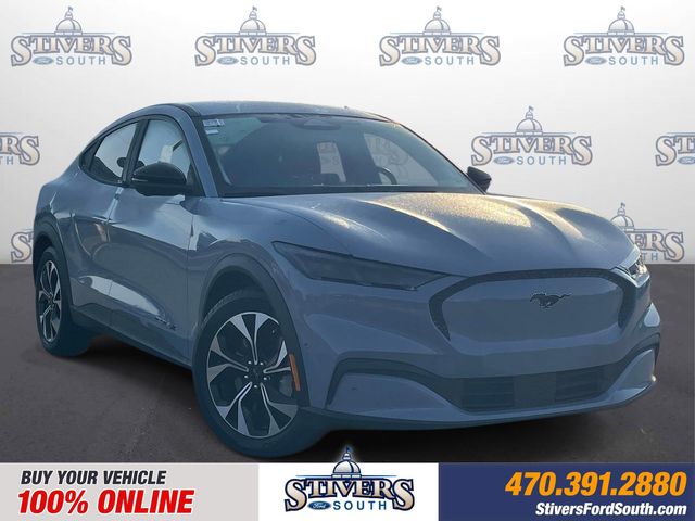 Glacier Gray Metallic TriCoat 2024 Ford Mustang Mach-E Select AWD SUV / Crossover All-Wheel Drive Automatic