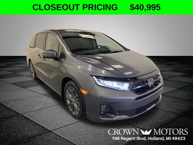 Gray (Modern Steel Metallic) 2025 Honda Odyssey Minivan Front-Wheel Drive Automatic