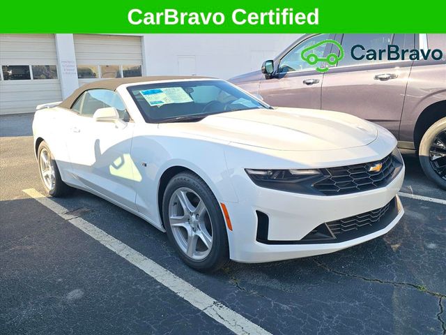 Summit White 2023 Chevrolet Camaro Convertible Rear-Wheel Drive 8-Speed Automatic