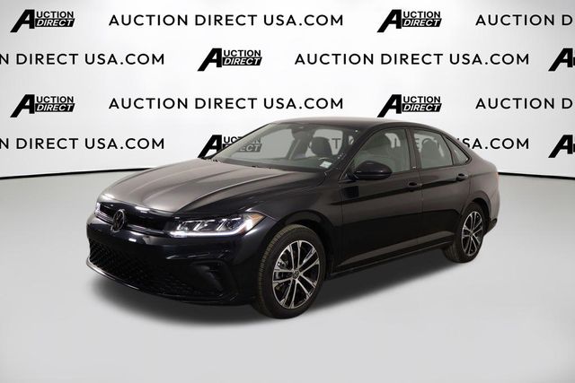 Black 2025 Volkswagen Jetta Sedan Front-Wheel Drive 8-Speed Automatic