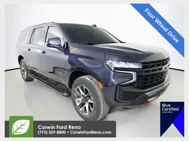 Dark Ash Metallic 2024 Chevrolet Suburban SUV / Crossover Four-Wheel Drive