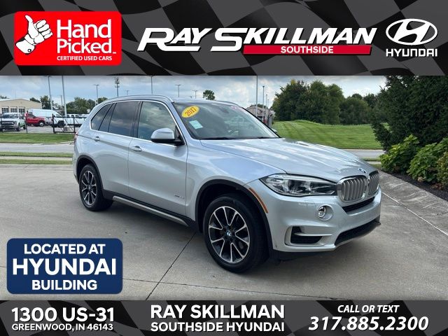 Glacier Silver Metallic 2017 BMW X5 SUV / Crossover All-Wheel Drive 8-Speed Automatic