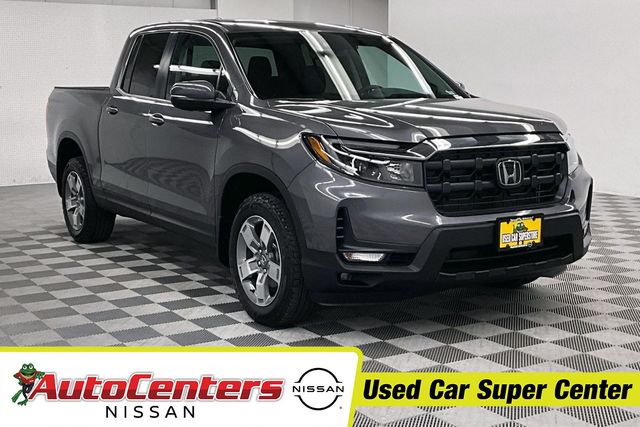Sonic Gray Pearl 2025 Honda Ridgeline RTL AWD Pickup Truck All-Wheel Drive 9-Speed Automatic