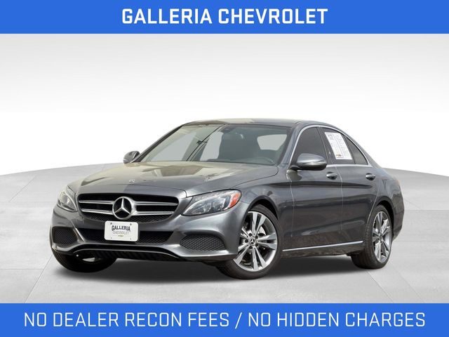 Diamond Silver Metallic 2018 Mercedes-Benz C-Class C 300 Sedan RWD Sedan Rear-Wheel Drive 9-Speed Automatic