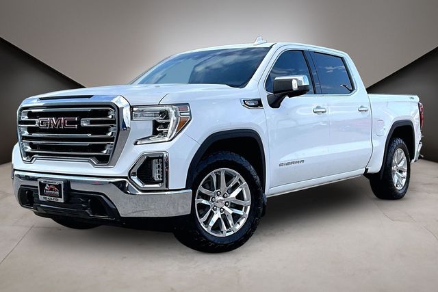 Summit White 2021 GMC Sierra 1500 Pickup Truck Four-Wheel Drive Automatic