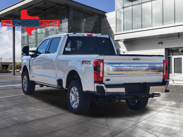 2024 Star White Metallic Tri-Coat Ford Super Duty F-250 SRW King Ranch 4X4 Truck