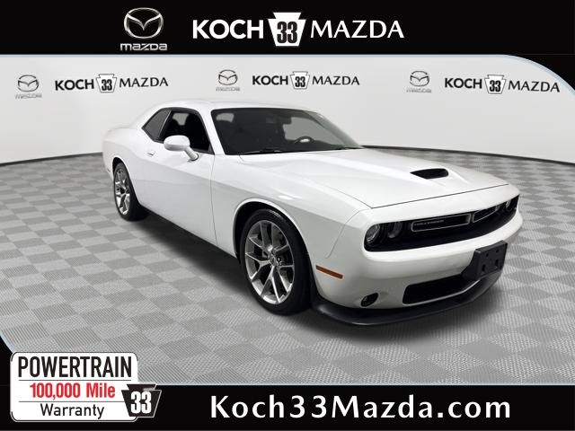 White Knuckle Clearcoat 2021 Dodge Challenger GT RWD Coupe Rear-Wheel Drive 8-Speed Automatic
