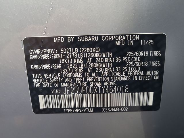 2026 – Subaru – Outback