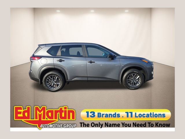 Gray (Gun Metallic) 2021 Nissan Rogue S AWD SUV / Crossover All-Wheel Drive Continuously Variable Transmission