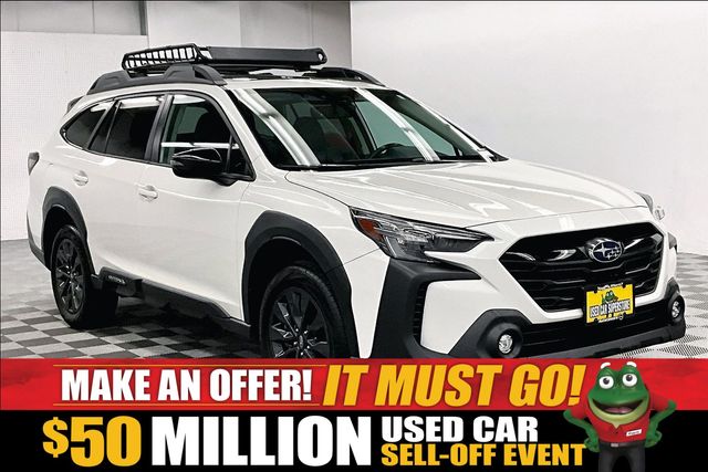 Crystal White Pearl 2025 Subaru Outback SUV / Crossover All-Wheel Drive Continuously Variable Transmission