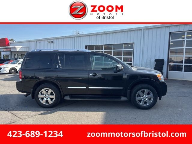 Galaxy Black Metallic 2012 Nissan Armada Platinum 4WD SUV / Crossover Four-Wheel Drive 5-Speed Automatic Overdrive