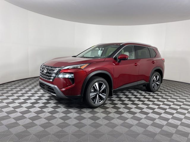 2025 Scarlet Ember Tintcoat Nissan Rogue SL FWD SUV