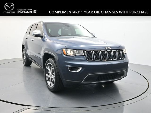 Pacific Blue Clearcoat 2021 Jeep Grand Cherokee SUV / Crossover Four-Wheel Drive 8-Speed Automatic