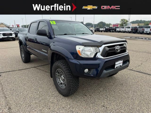 Nautical Blue Metallic 2013 Toyota Tacoma Pickup Truck Four-Wheel Drive 5-Speed Automatic Overdrive