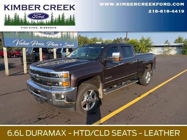 Autumn Bronze Metallic 2016 Chevrolet Silverado 2500HD Pickup Truck Four-Wheel Drive 6-Speed Automatic