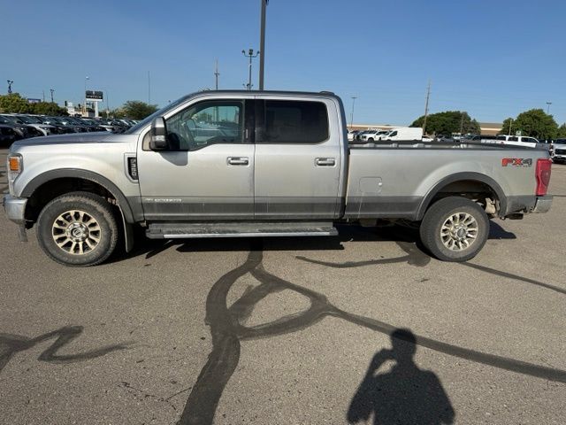 2020 Iconic Silver Metallic Ford Super Duty F-350 SRW Lariat 4X4 Truck