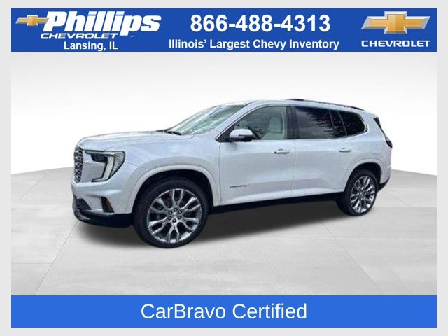 White Frost Tricoat 2024 GMC Acadia Denali AWD SUV / Crossover Four-Wheel Drive 8-Speed Automatic