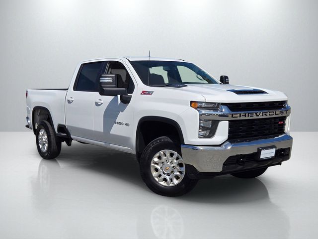 Summit White 2023 Chevrolet Silverado 2500HD LT Crew Cab 4WD Pickup Truck Four-Wheel Drive Automatic