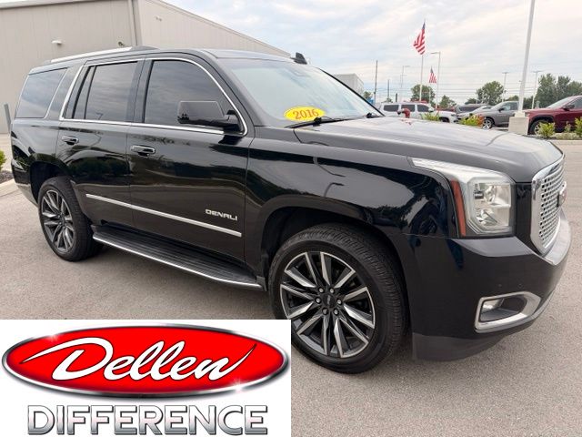 Onyx Black 2016 GMC Yukon SUV / Crossover Four-Wheel Drive 8-Speed Automatic