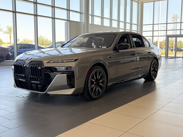 Gray (Oxide Grey Metallic) 2026 BMW i7 Sedan All-Wheel Drive Automatic