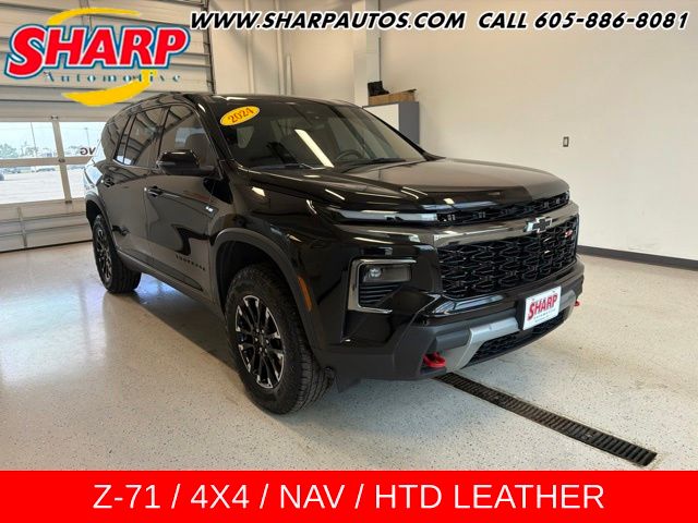Black 2024 Chevrolet Traverse SUV / Crossover Four-Wheel Drive 8-Speed Automatic