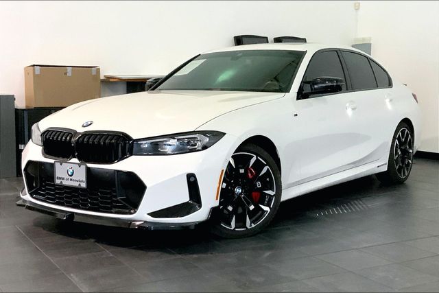 Alpine White 2025 BMW 3 Series Sedan Rear-Wheel Drive 8-Speed Automatic