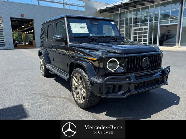 Obsidian Black Metallic 2026 Mercedes-Benz G-Class AMG G 63 4MATIC SUV / Crossover All-Wheel Drive 9-Speed Automatic