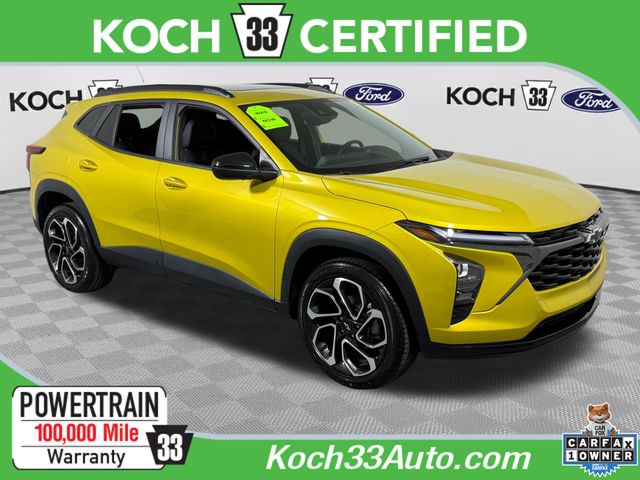 Nitro Yellow Metallic 2024 Chevrolet Trax SUV / Crossover Front-Wheel Drive 6-Speed Automatic
