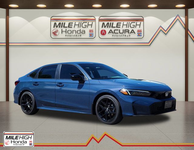 Blue Lagoon 2026 Honda Civic Sedan Front-Wheel Drive Continuously Variable Transmission