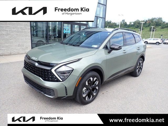 Jungle Green 2024 Kia Sportage SUV / Crossover All-Wheel Drive 8-Speed Automatic