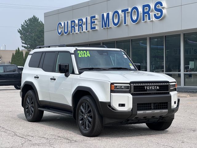 White (Wind Chill Pearl) 2024 Toyota Land Cruiser SUV / Crossover Four-Wheel Drive 8-Speed Automatic