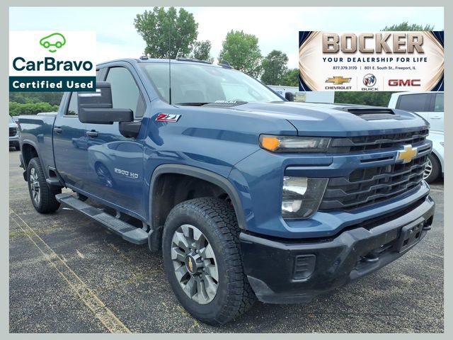 Lakeshore Blue Metallic 2025 Chevrolet Silverado 2500HD Pickup Truck Four-Wheel Drive Automatic