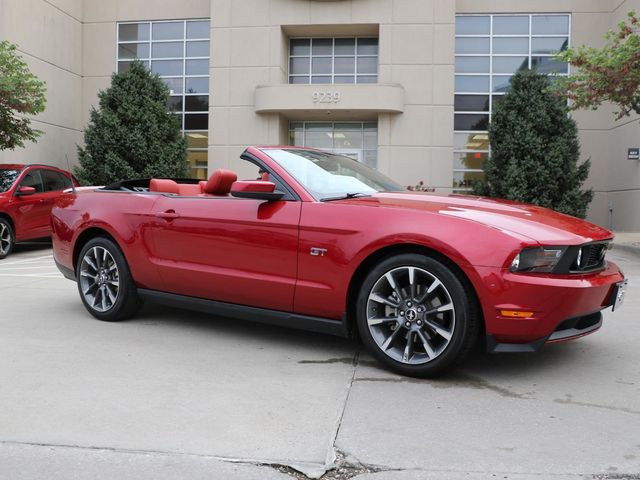 Red Candy Metallic w/Tinted Clearcoat 2010 Ford Mustang Convertible Rear-Wheel Drive 5-Speed Automatic