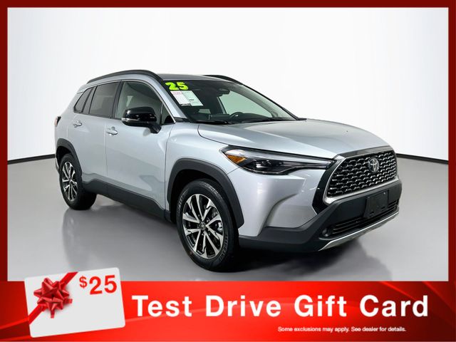 Silver 2025 Toyota Corolla Cross SUV / Crossover All-Wheel Drive Continuously Variable Transmission