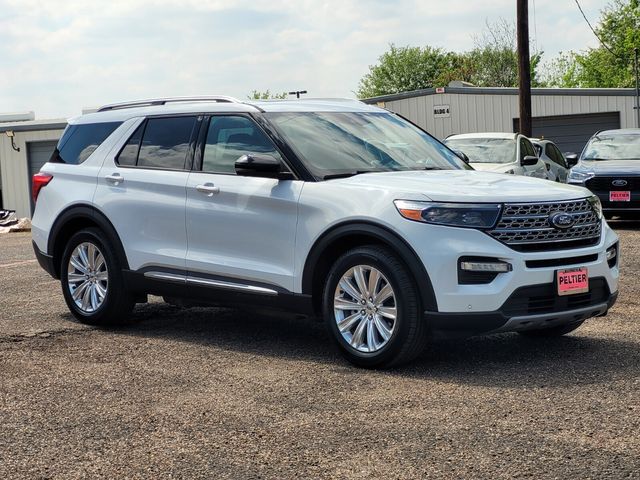 Oxford White 2020 Ford Explorer Limited RWD SUV / Crossover Rear-Wheel Drive Automatic