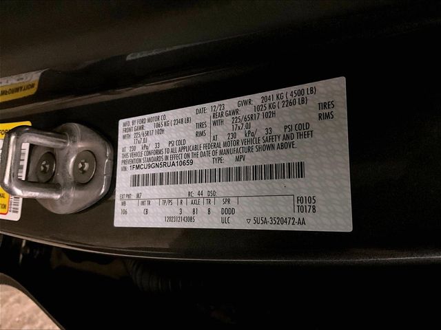 2024 Ford Escape Active Gray at Honda North