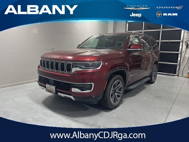 Velvet Red Pearlcoat 2022 Jeep Wagoneer Series III 4WD SUV / Crossover Four-Wheel Drive 8-Speed Automatic