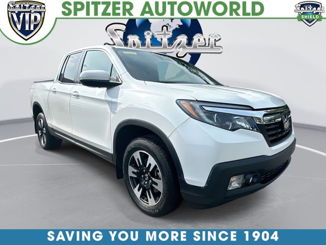Platinum White Pearl 2020 Honda Ridgeline Pickup Truck All-Wheel Drive 9-Speed Automatic